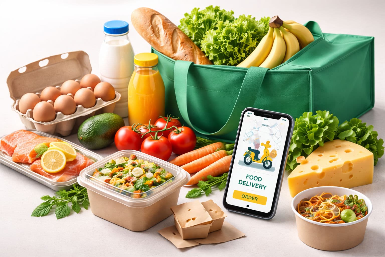 Oziq-ovqat va yetkazib berish